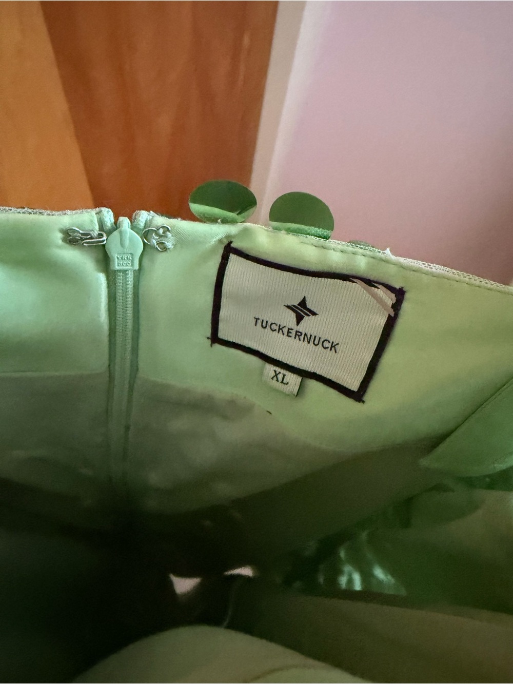 Tuckernuck Mint Green Strapless Dress - Picture 2 of 5